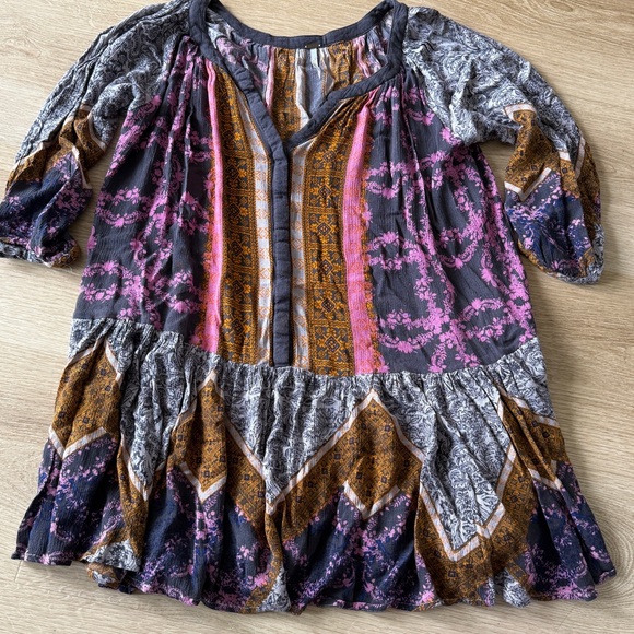 Free People Portobello Road Cold Shoulder Dress - Picture 2 of 10